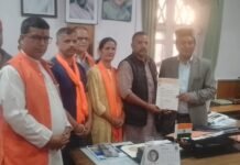 देवभूमि क्षत्रिय संगठन, सवर्ण मोर्चा स्वर्ण आयोग के गठन व प्रदेश सरकार द्वारा अंतर्जातीय विवाह प्रोत्साहन राशि में बढ़ोतरी के खिलाफ विरोध प्रदर्शन